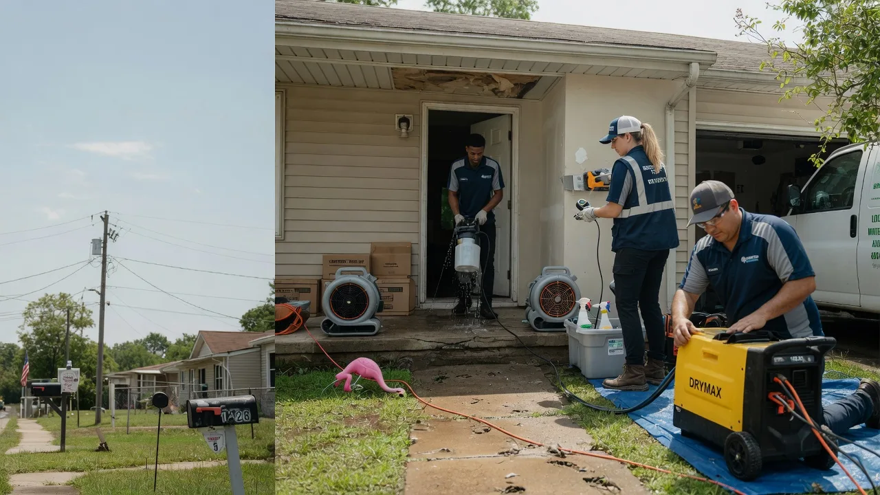 Storm Damage Water Removal in Scioto Furnace, OH near me